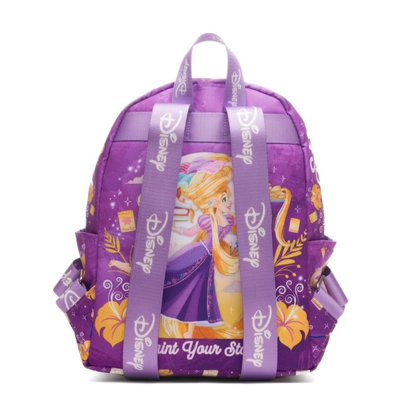 Disney Purple Rapunzel Floral Kids Backpack main image 7